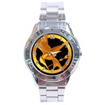 How To Draw Hunger Games, The Hunger Games Logo Stainless Steel Analogue Men’s Watch