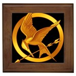 How To Draw Hunger Games, The Hunger Games Logo Framed Tile