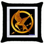 How To Draw Hunger Games, The Hunger Games Logo Throw Pillow Case (Black)