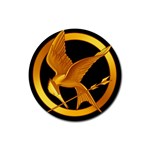 How To Draw Hunger Games, The Hunger Games Logo Rubber Round Coaster (4 pack)