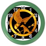 How To Draw Hunger Games, The Hunger Games Logo Color Wall Clock How To Draw Hunger Games, The Hunger Games Logo Color Wall Clock