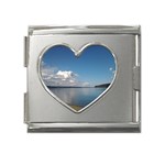 Puget Sound Mega Link Heart Italian Charm (18mm)