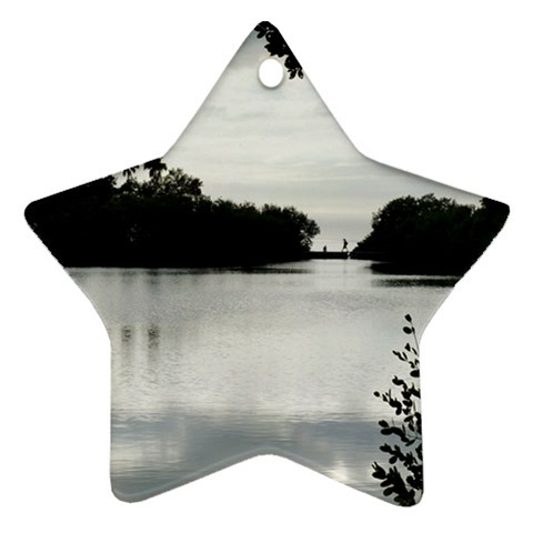 Day At The Beach Ornament (Star) from ArtsNow.com Front