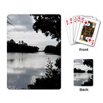 Day At The Beach Playing Cards Single Design