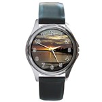 Tampa Round Metal Watch