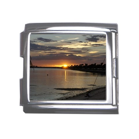 Tampa Mega Link Italian Charm (18mm) from ArtsNow.com Front