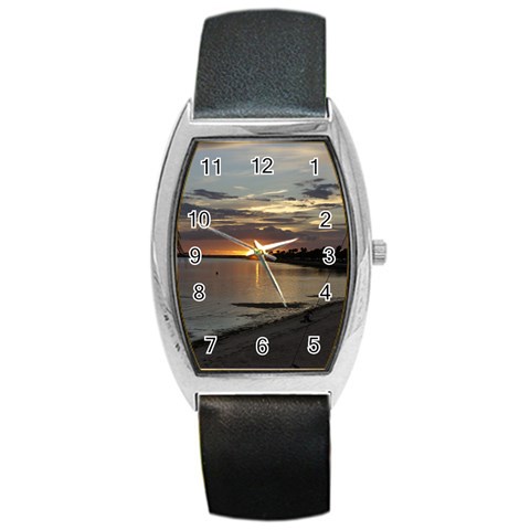 Tampa Barrel Style Metal Watch from ArtsNow.com Front