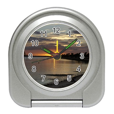 Tampa Travel Alarm Clock from ArtsNow.com Front