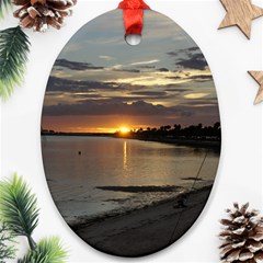 Tampa Oval Ornament (Two Sides) from ArtsNow.com Back