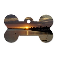 Tampa Dog Tag Bone (Two Sides) from ArtsNow.com Front