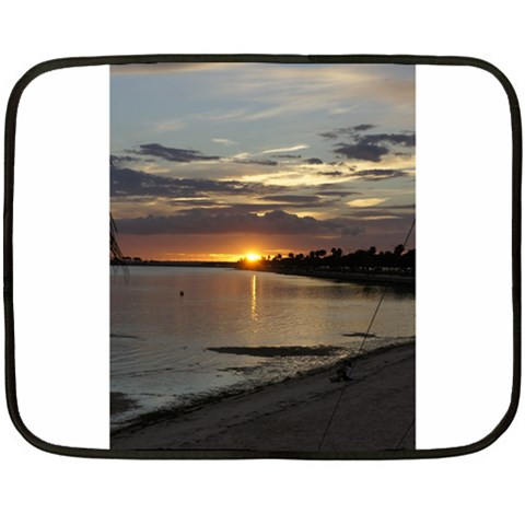 Tampa Mini Fleece Blanket(Two Sides) from ArtsNow.com 35 x27  Blanket Front