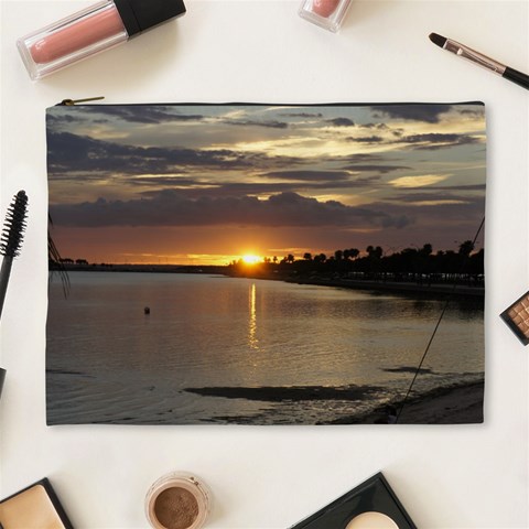 Tampa Cosmetic Bag (XL) from ArtsNow.com Front