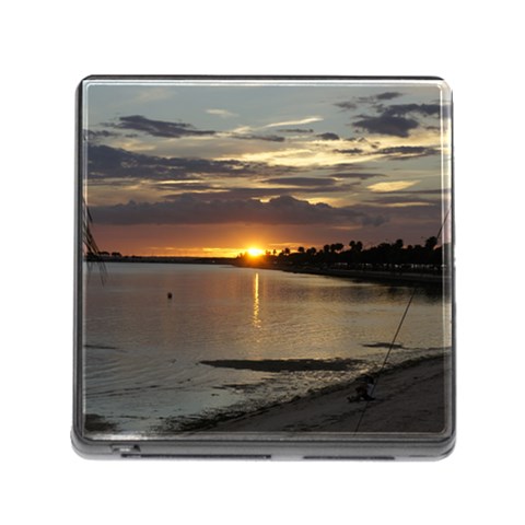 Tampa Memory Card Reader with Storage (Square) from ArtsNow.com Front