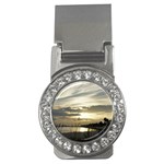 Beach Volleyball Money Clip (CZ)