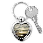 Beach Volleyball Key Chain (Heart)