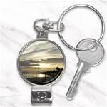 Beach Volleyball Nail Clippers Key Chain