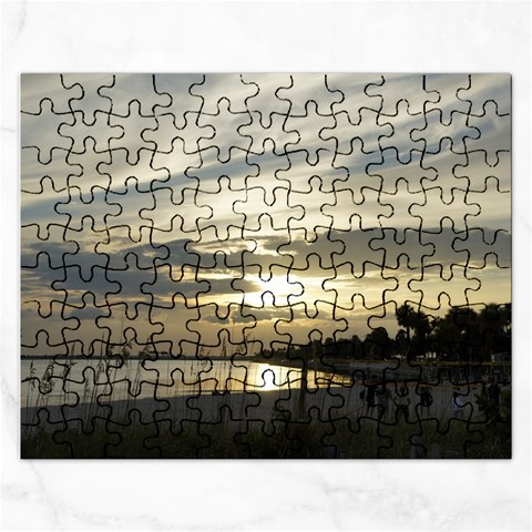 Beach Volleyball Jigsaw Puzzle (Rectangular) from ArtsNow.com Front