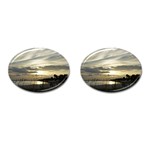 Beach Volleyball Cufflinks (Oval)