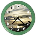 Beach Volleyball Color Wall Clock
