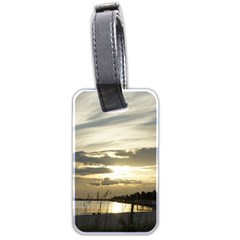 Beach Volleyball Luggage Tag (two sides) from ArtsNow.com Back