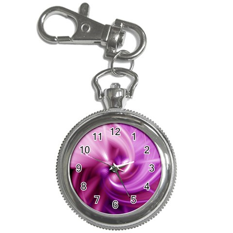 Pink Twist Key Chain Watch from ArtsNow.com Front