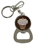 Leather-Look Baking Bottle Opener Key Chain