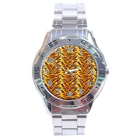 Just Tiger Stainless Steel Analogue Men’s Watch from ArtsNow.com Front