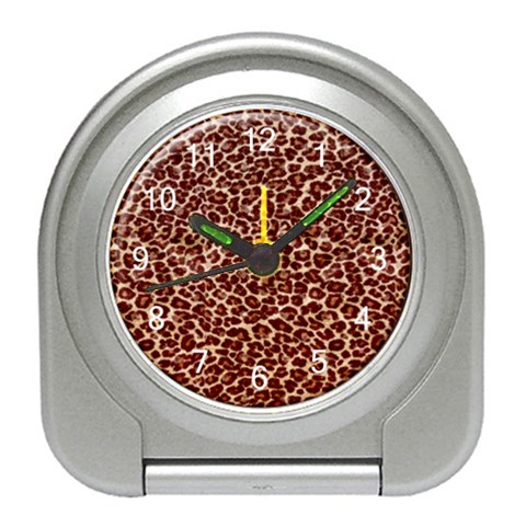 Just Leopard Travel Alarm Clock from ArtsNow.com Front