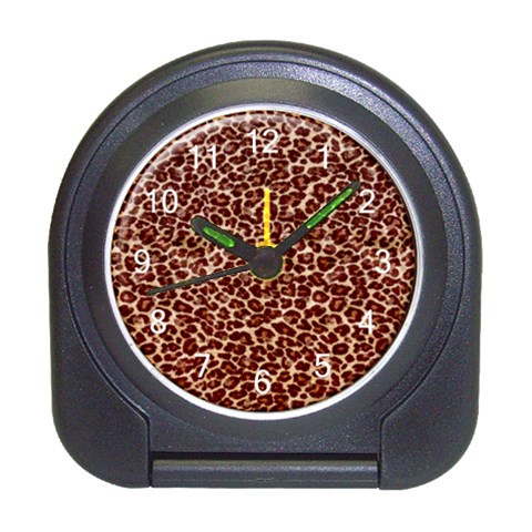 Just Leopard Travel Alarm Clock from ArtsNow.com Front