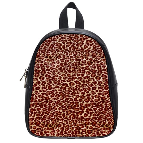 Just Leopard School Bag (Small) from ArtsNow.com Front