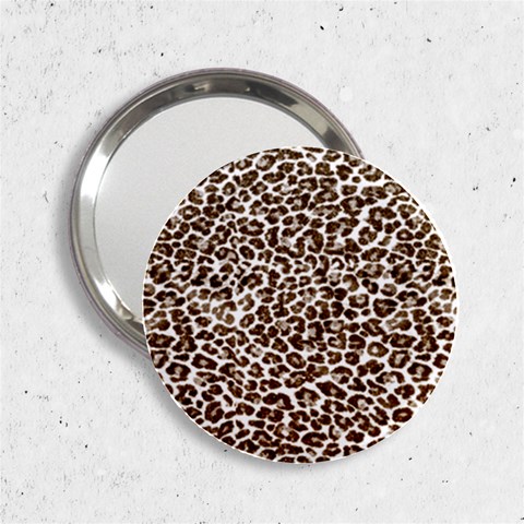 Just Snow Leopard 2.25  Handbag Mirror from ArtsNow.com Front