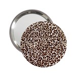 Just Snow Leopard 2.25  Handbag Mirror