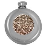 Just Snow Leopard Hip Flask (5 oz)