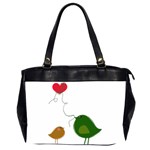 Love Birds Twin-sided Oversized Handbag