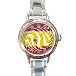 Spain Light Round Italian Charm Watch