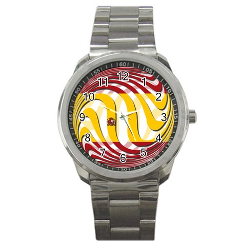 Spain Light Sport Metal Watch from ArtsNow.com Front
