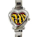 Spain Dark Heart Italian Charm Watch