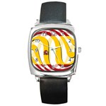 Spain Light Square Metal Watch