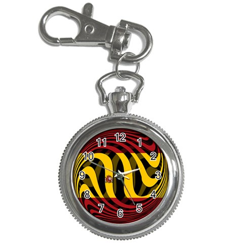 Spain Dark Key Chain Watch from ArtsNow.com Front
