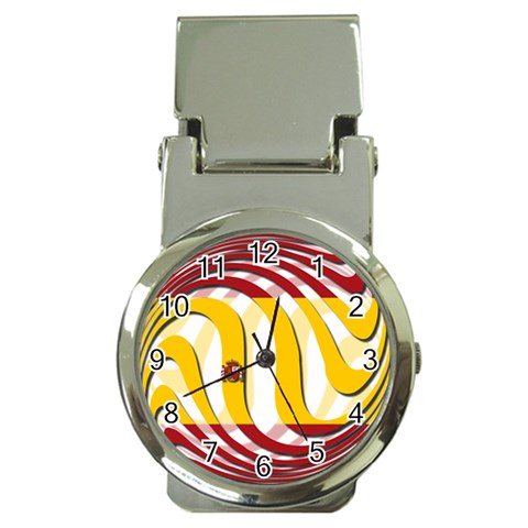 Spain Light Money Clip Watch from ArtsNow.com Front