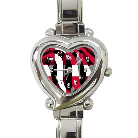 Denmark Heart Italian Charm Watch from ArtsNow.com Front