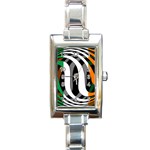 Ireland Rectangular Italian Charm Watch