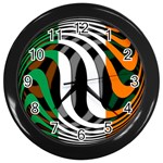 Ireland Wall Clock (Black)