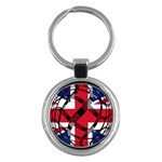 United Kingdom Key Chain (Round)