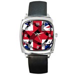 United Kingdom Square Metal Watch