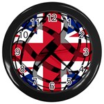 United Kingdom Wall Clock (Black)