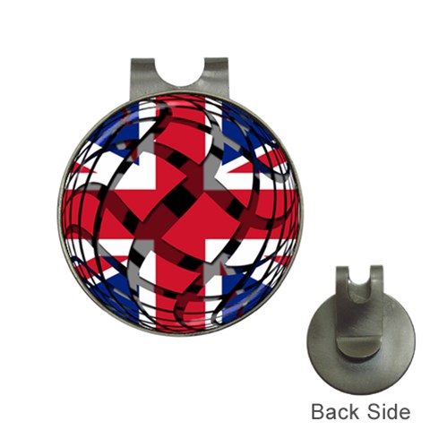 United Kingdom Golf Ball Marker Hat Clip from ArtsNow.com Front