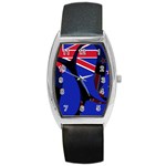 New Zealand Barrel Style Metal Watch