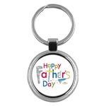 Fathers Day  Key Chain (Round)
