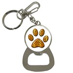 Tiger Paw Bottle Opener Key Chain